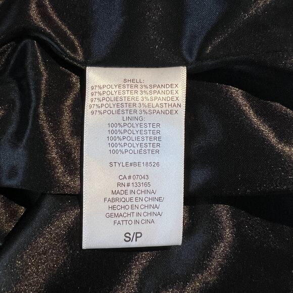 Anthropologie Top Taryn Velvet Sequin Black Tank Holiday Christmas Party Formal - Picture 6 of 6